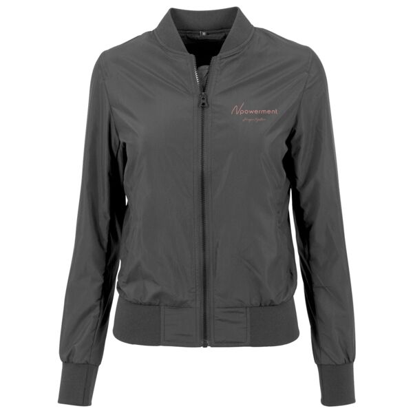 Women's Nylon Bomber Jacket Thumbnail